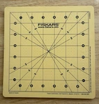 Fiskars Self Healing Rotating Cutting Mat X6 Lazy Susan Style Yellow. Fixed Price $18.99.