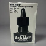 Higgins Black Magic Waterproof Drawing Ink 4465 1OZ Calligraphy Usa. Fixed Price $12.99.
