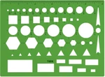Westcott T-816 All-purpose Technical Drawing Template, 4 1/2 X In, Green. Fixed Price $12.06.