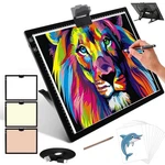 A3 Tracing Light Box, Ivaooze Led Pad With Colors Mode Stepless Di.... Fixed Price $57.81.