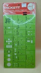 Vintage Pickett Professional Inking Template 1280I Electrical Components Stencil. Fixed Price $9.89.