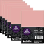 Speedball Speedy-carve Premium Printmaking Blocks 4" X 6" Pink Carving Materia. Fixed Price $66.99.
