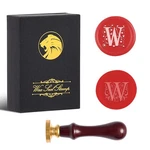 2PCS Letter Wax Seal Stamp With Gift Box, To Z Series, Kit For Thanksgiving. Fixed Price $14.44.