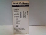 Berol Rapidesign R-314 Symbols Ansi Y32.2 .200 Grid Stencil Nsn 6675-00-586-664. Fixed Price $61.99.