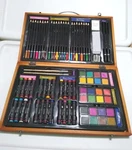 Darice Studio 71 Deluxe Art Set In Wooden Case, 80 Pieces. Fixed Price $17.50.