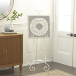 Deco 79 Metal Scroll Display Easel Large Adjustable 3 Tier Floor Standing. Fixed Price $92.99.