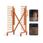 Garvin 15-TIER Paint Drying Rack With Wheels, Adjustable Width 12"-58", Heavy.... Fixed Price $618.26.