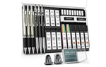 Four Candies 25PCS Mechanical Pencil Set With Case, 3PCS Metal Artist Lead. Fixed Price $22.15.