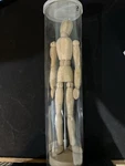 Wood Mannequin Artist Sketch Figure Model Poseable Ikea Gestalta 21576 13" Tall. Fixed Price $20.00.