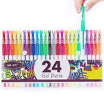 Aen Art Glitter Gel Pens Colored Fine Tip Markers With 40% More Ink For Adult. Fixed Price $12.13.