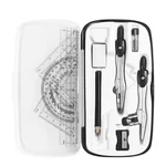 Vobou Math Geometry Kit Sets 10 Piece Student Supplies With Shatterproof Stor.... Fixed Price $16.85.