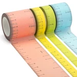 Mr. Pen- Ruler Washi Tape Set, 4 Pack, Assorted Yellow, Green, Blue, Pink. Fixed Price $10.16.