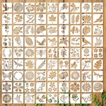 Shimmeroo 80PCS Flower Stencils For Painting,reusable Set - Butterfl. Fixed Price $10.36.