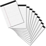 8 Pack Legal Pads 4X6 Inch 30 Sheets Mini Lined Paper For Office Supplies. Fixed Price $12.12.