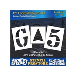 Athletic Marking Stencils - 42 Inch Football Field Number (8 Pie.... Fixed Price $715.33.