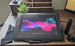 Xp Pen Artist 13.3 Pro Graphics Tablet Includes, Adapters, Accessories. Fixed Price $90.00.