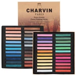 Charvin Artist Colored Chalk Pastels Set Of 48 - Water Soluble Assorted. Fixed Price $46.53.