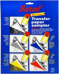 Saral Paper Corp Wax Free Transfer Tracking Sampler Pack - One 8.5 Inches. Fixed Price $16.99.