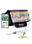 Aedaga 168 Colors Dual Tip Alcohol Markers W/ Free App & Kickstand Case. Fixed Price $64.48.