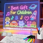 13.7"X10"LUMIBOARD Drawing With Pen Birthday Gift For 3-14YEARS Boys Girl. Fixed Price $14.99.