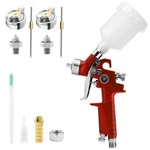 Air Spray Gun Hvlp 0.8 1.0MM Nozzles Set Mini Gravity Feed For Car Touch Up. Fixed Price $18.99.