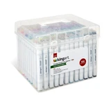 Kingart 424-120 Pro Double-ended Alcohol Ink Markers, Colo... Fast. Fixed Price $72.99.