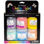 Coconut Outdoor: Diy Sidewalk Paint Kit - 6 Pack Powdered Chalk, Kids 5+. Fixed Price $23.99.