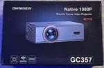 Ownknew Native 1080P Electric Focus Video Projector Model: GC357 Wifi 6. Fixed Price $69.99.