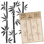 Nakleo Painting Stencil For Crafts A3 11.8 X 16.5 Bamboo Shoots Tropical. Fixed Price $38.70.