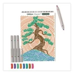 Lifelines 165008 40 Flowart Dot-by-letter Coloring Book Landscapes. Fixed Price $24.12.