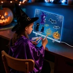 Gmox 12 8 Inch Led Light-up Dry Erase Board With Stand. Fixed Price $10.00.