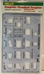 Helix Computer Flowchart Template 08771 Standard Symbols - New In Pkg. Fixed Price $9.99.