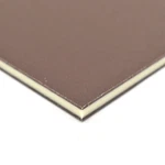 Buyplastic Colorcore Sheet 3/4" X 24" Brown-tan-brown. Fixed Price $105.31.