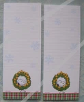 2 X Peanuts Snoopy Holiday Season Themed Magnetic Memo Pads New (CL1001). Fixed Price $11.50.