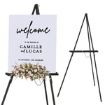 Falling Art 65 A-frame Tripod Easel Stand, Wooden Display With Adjus.... Fixed Price $64.98.