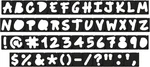 2208 Happy Camper Complete Set For Routing Signs, 1.5 And. Fixed Price $116.99.