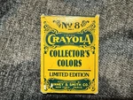 1990-1991 Crayola Collector's Colors No. 8 Limited Edition Crayons D4236. Fixed Price $6.99.
