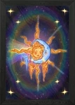 Sun And Moon- One Light Framed Wall Art Poster Canvas Print Picture. Fixed Price $33.48.