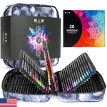 & B 120-COLOR Colored Pencils Set With Mandala Coloring Sheets, Eraser, Sharpe. Fixed Price $69.18.