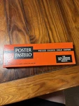 Prang Poster Pastello Pressed Colored Chalk Crayons Box Set Of 24 Vtg Rgy. Fixed Price $16.00.
