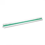 Alumicolor Aluminum Engineer Color-coded Solid Drafting Scale, 12IN, Silver. Fixed Price $21.74.