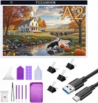A2 Large Tracing Led Light Pad Kits For Diamond Art, Sketching, Painting - Adjus. Fixed Price $60.85.
