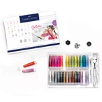 Faber-castell Gelatos Dolce Gift Set 28 Watercolor Crayons And. Fixed Price $149.24.