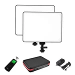 2-LIGHT Set Viltrox Vl 200T Portable Led Dimmable + Case Free Shipping. Fixed Price $74.95.