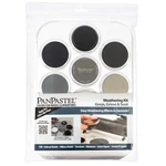 Panpastel Artist Pastels By Golden, Greys, Grime & Soot Set, 7 Color. Fixed Price $78.57.