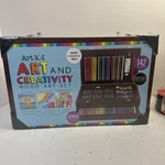 Art 101 Wood Set With 24 Premium Core Colored Pencils 142 Piece. Fixed Price $17.49.
