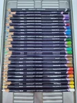 Derwent Studio 26 Colour Pencils Art Incomplete Set England. Fixed Price $24.99.
