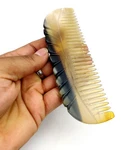 5MOONSUN5'S Ox Horn Comb - Premium Quality 100% 5.5 Inch, Natural Color. Fixed Price $15.91.
