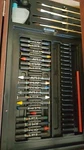 Dm Creations Jesus Diaz 4 Tier Art Supplies Wooden Case Please Read Description. Fixed Price $29.99.