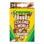 Crayola 24 Count, Colors Of The World, Skin Tone Crayons, C.... Fixed Price $7.19.